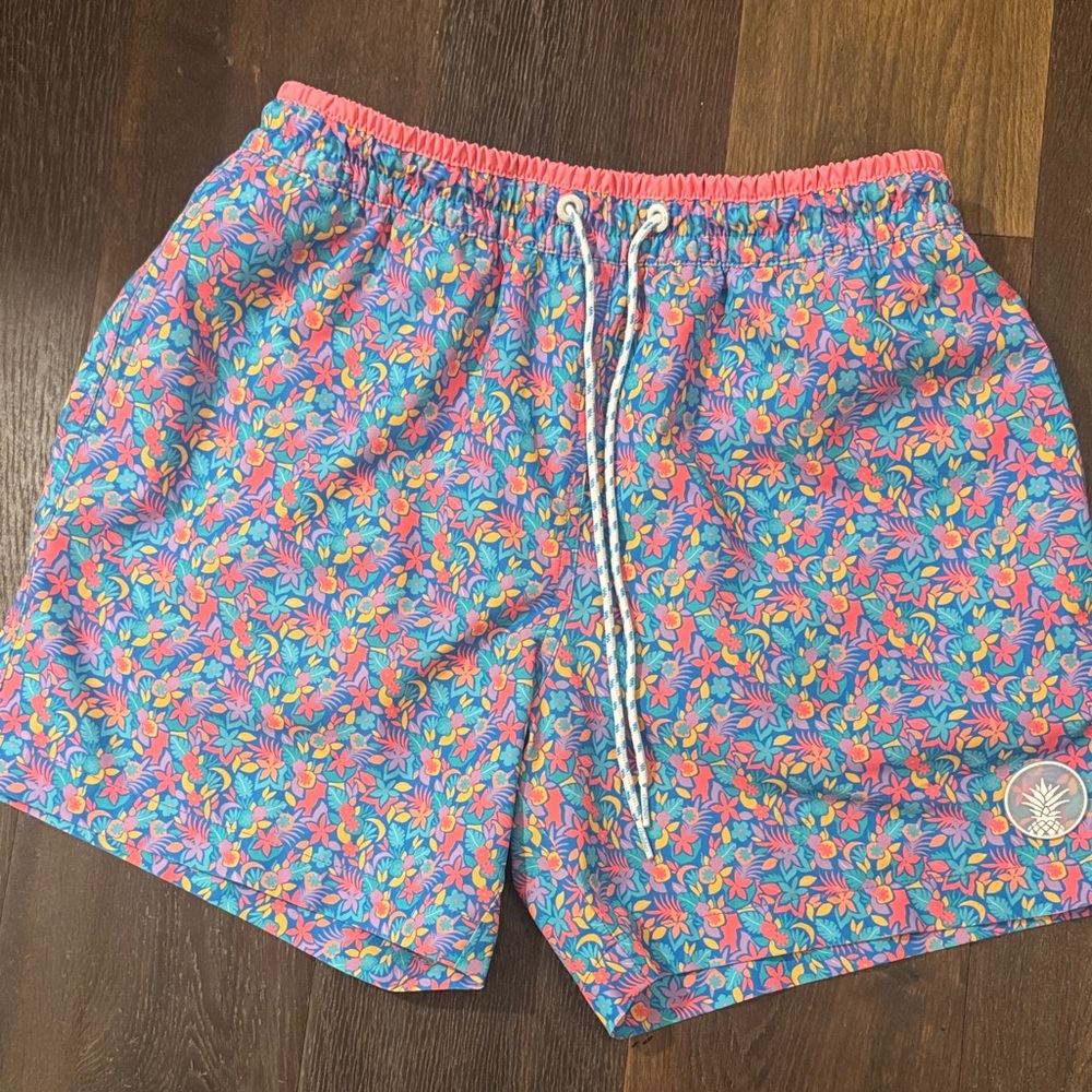Chubbies Multicolor Floral Men's Swim Trunks